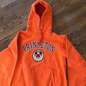 Orange Princeton University Sweatshirt